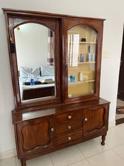 Wooden newly polished dressing table