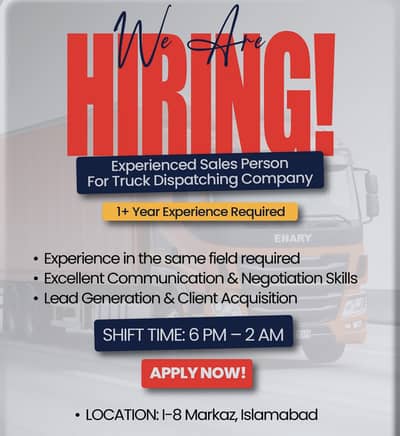 Truck Dispatching Sales executives