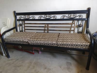 iron sofa set 5 seater