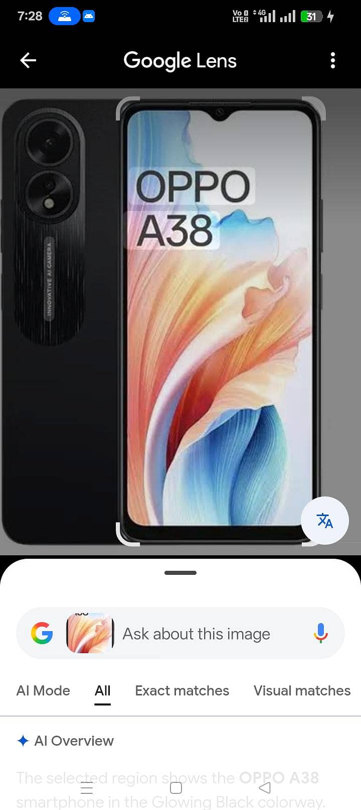 OPPO A38 0
