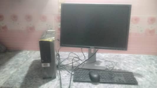Dell Core i3 4th Gen PC / 22 LED Display / 4GB Ram 250GB HDD