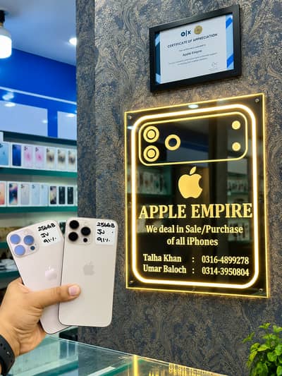 Apple iPhone 16 Pro Max 256GB Non PTA JV Waterpack 90%+ Battery