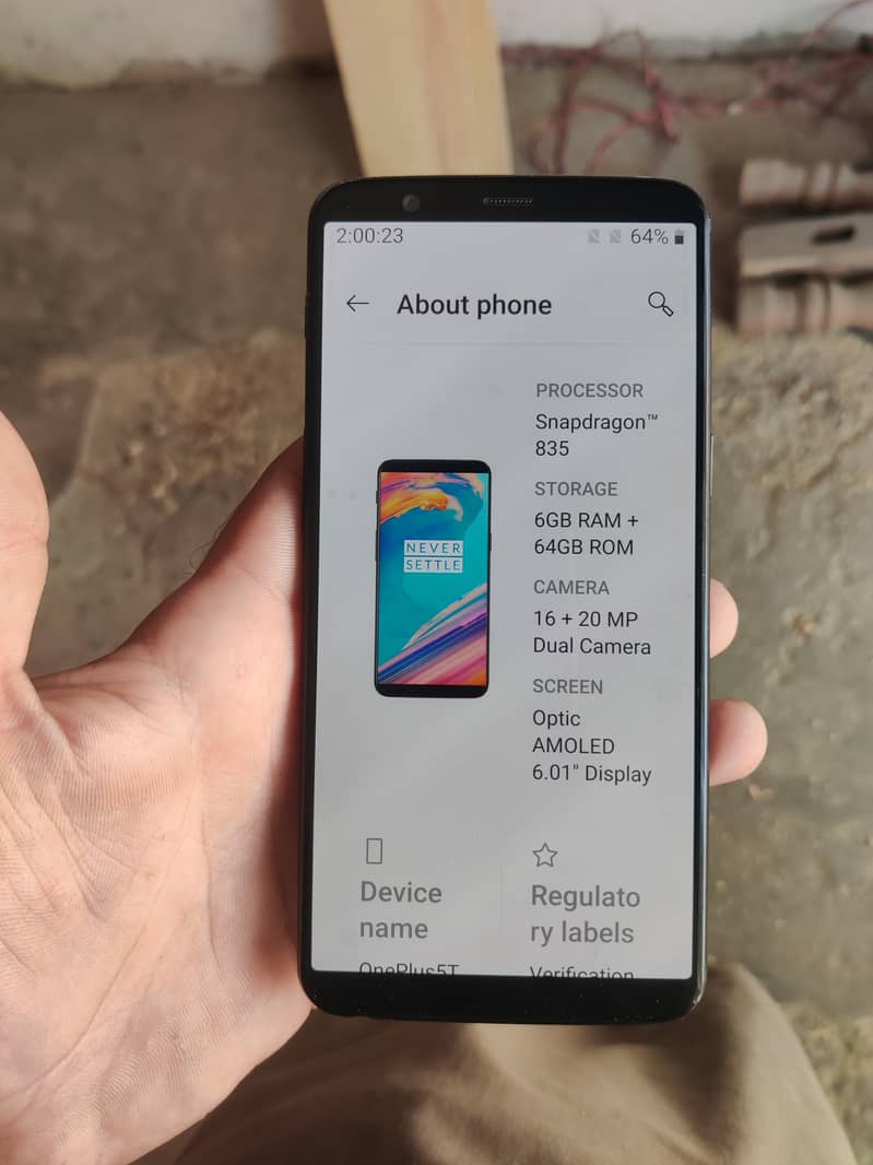 One Plus 5T 4