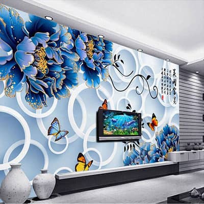 3d Panaflex/Onevission and vinyl glass Wallmolding Complt Renovation
