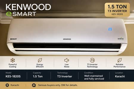 Kenwood eSmart 1.5 Ton T3 DC Inverter AC