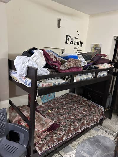 Bunk bed 3step wala cóndition  normal without mattress forsale