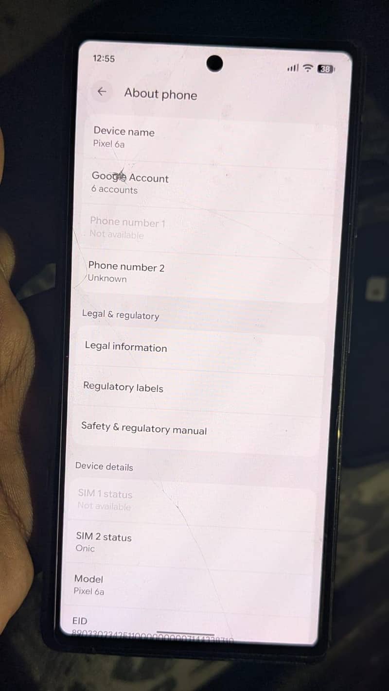 Google Pixel 6a 5