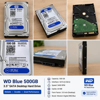 500 GB Internal Hard Drive For Sale