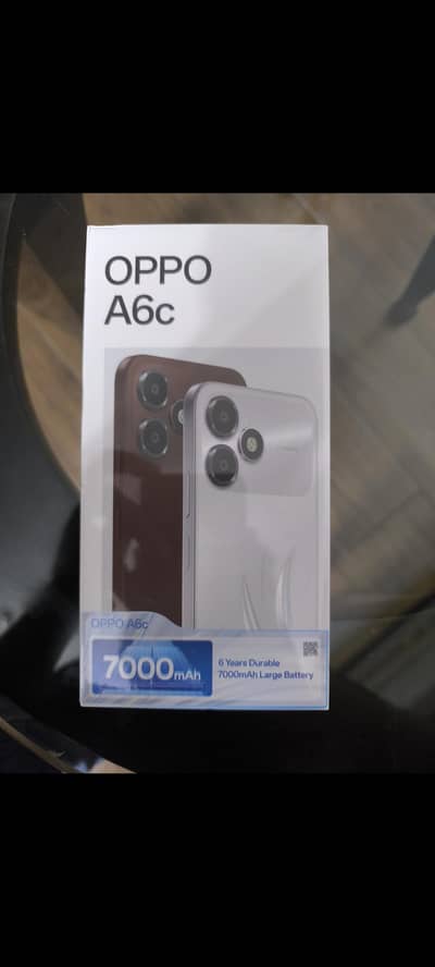 OPPO A6c brand new sealed. .