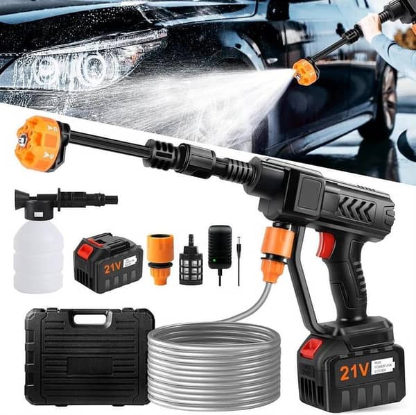 Rechargeable High Pressure Water Spray Machinefor Car Bike Wash