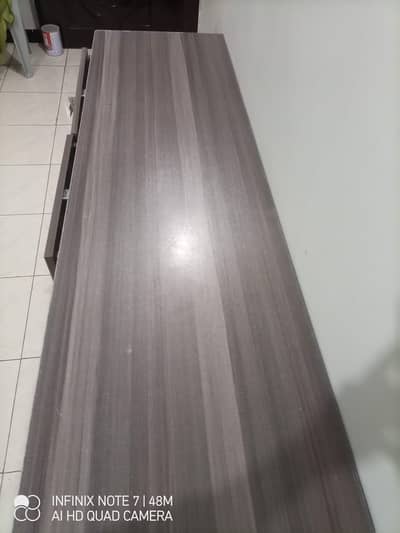Wooden Sideboard Cabinet with Drawers & Doors