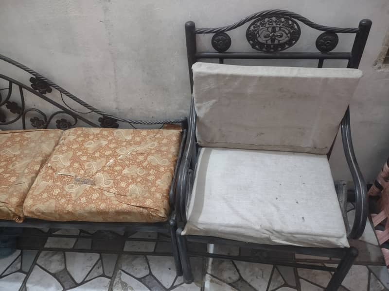 Iron Sofa Set 4