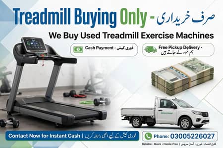 used Treadmills Buyer