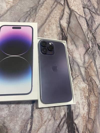 Apple iPhone 14 Pro Max factory unlock 256 gb with box