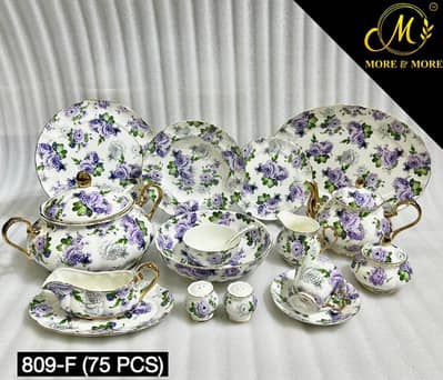 bone china dinner sent 75pcs top quality