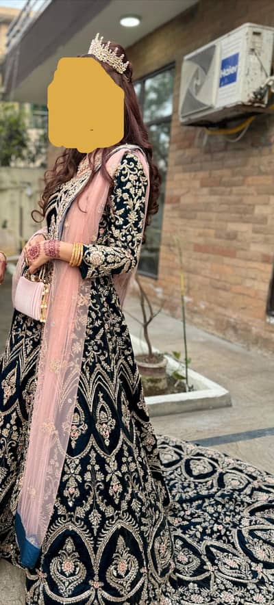 Bridal lehnga by Dimple Fashion (UAE brand)