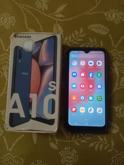 Samsung Mobile A10S Pta official approved with box