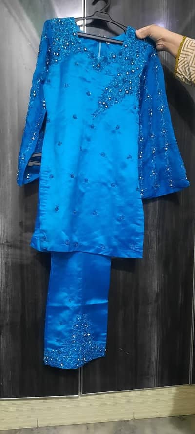 Fancy womens silk tailored suit