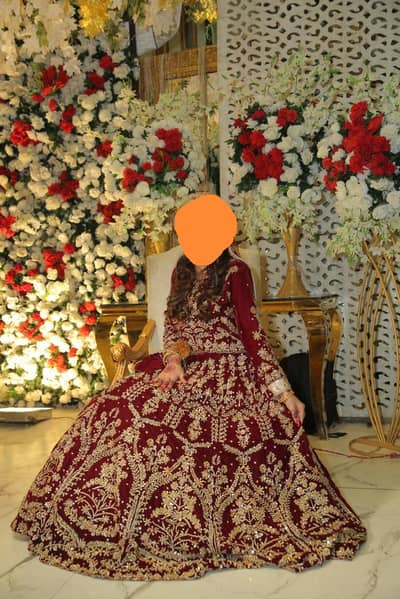 bridal lehnga by Mohsin Naveed Ranjha