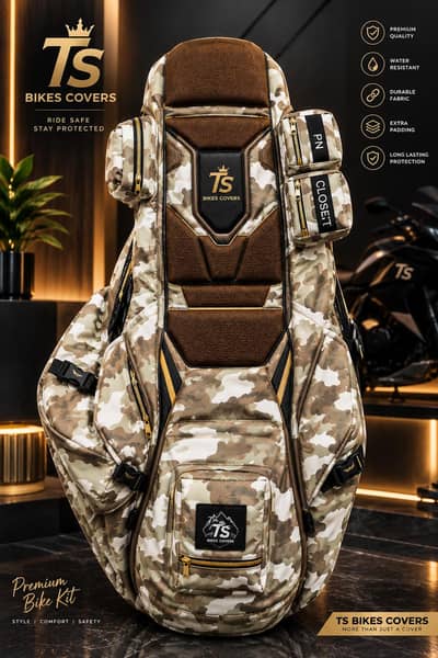 T. S BIKES COVERS  Premium Look. Solid Quality.  Ride in Style!