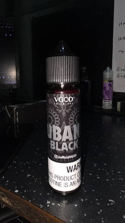 VGOD CUBANO BLACK 3MG