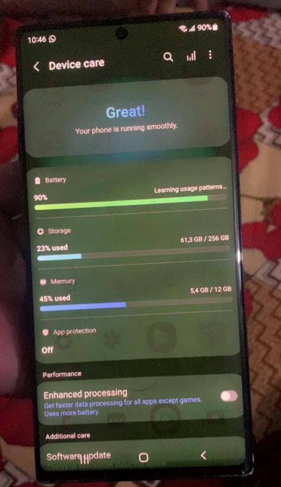Samsung Mobile Note 10 Plus 1