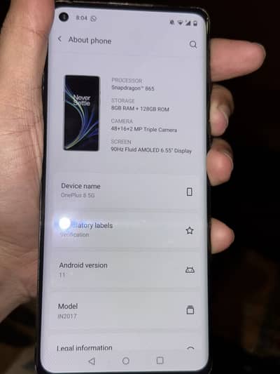 One Plus 8