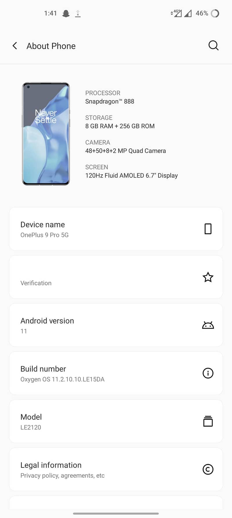 One Plus 9 Pro 4