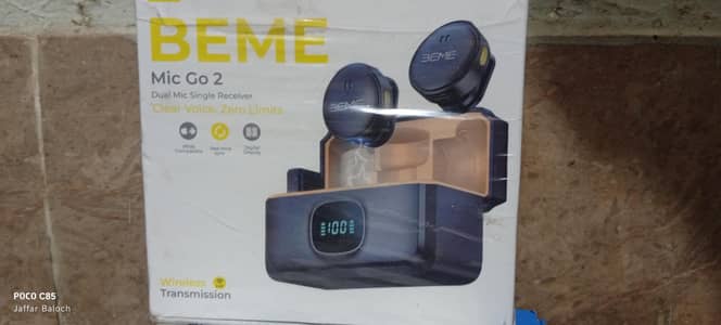 New BEME Mic Go 2 Wireless   Dual Microphone