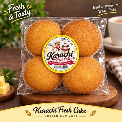 Karachi fresh butter cake