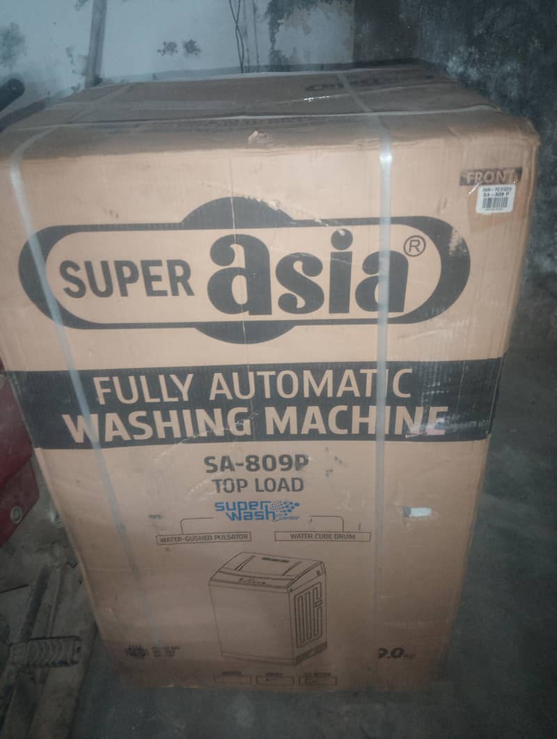 AUTOMATIC WASHING MACHINE SA-809P TOP LOAD 0