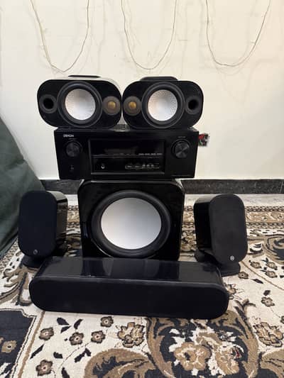 Monitor audio 4D home theatre audio system UK imported