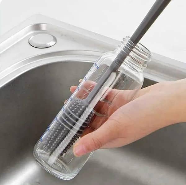 T    Baby Bottle Brushes Cleaning Cup Brush bottle Wash Scrubber Long Handled For Glass Cup Bottle Cleaning Brush