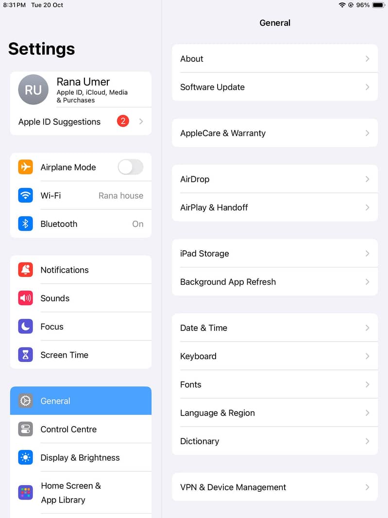 iPad 6th gen 2