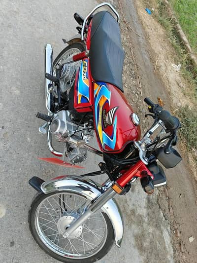 Honda CD 70 2026 Model Just 2440KM Run