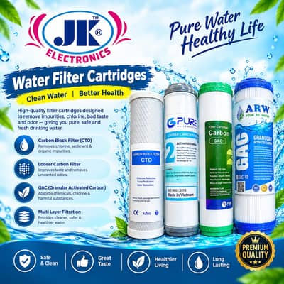 Water Filter Cartridges for RO Water Purifier | Carbon Filter