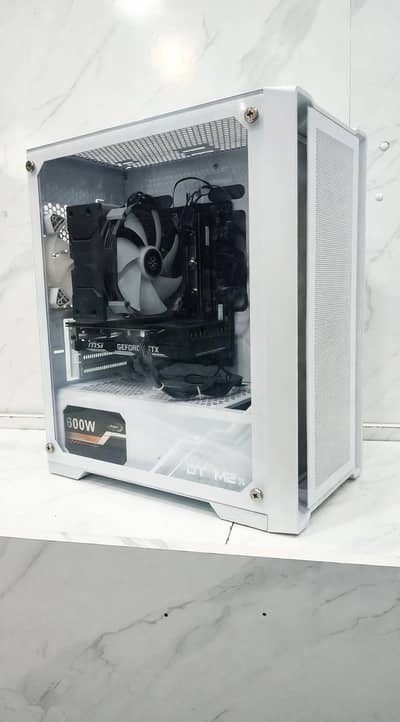 Custom Gaming PC- White Edition