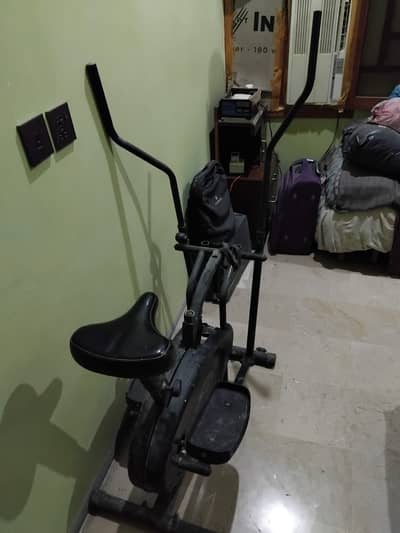 Used Exercise Bike - Only Wheel Is Missing