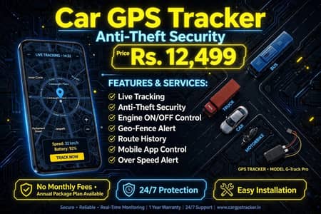 Smart GPS Tracker with much more features & Services