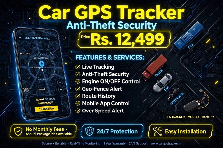 Smart GPS Tracker with much more features & Services 0