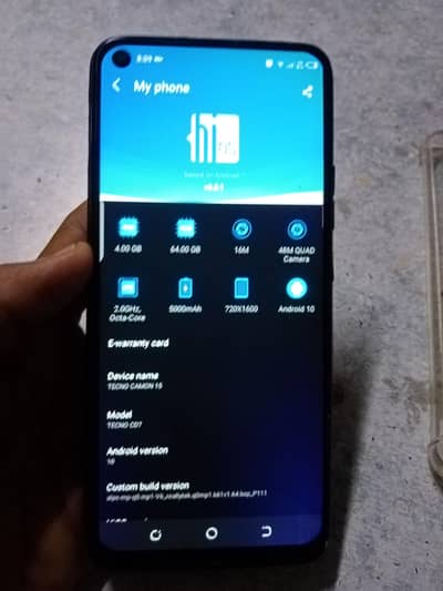 Tecno CAMON 15