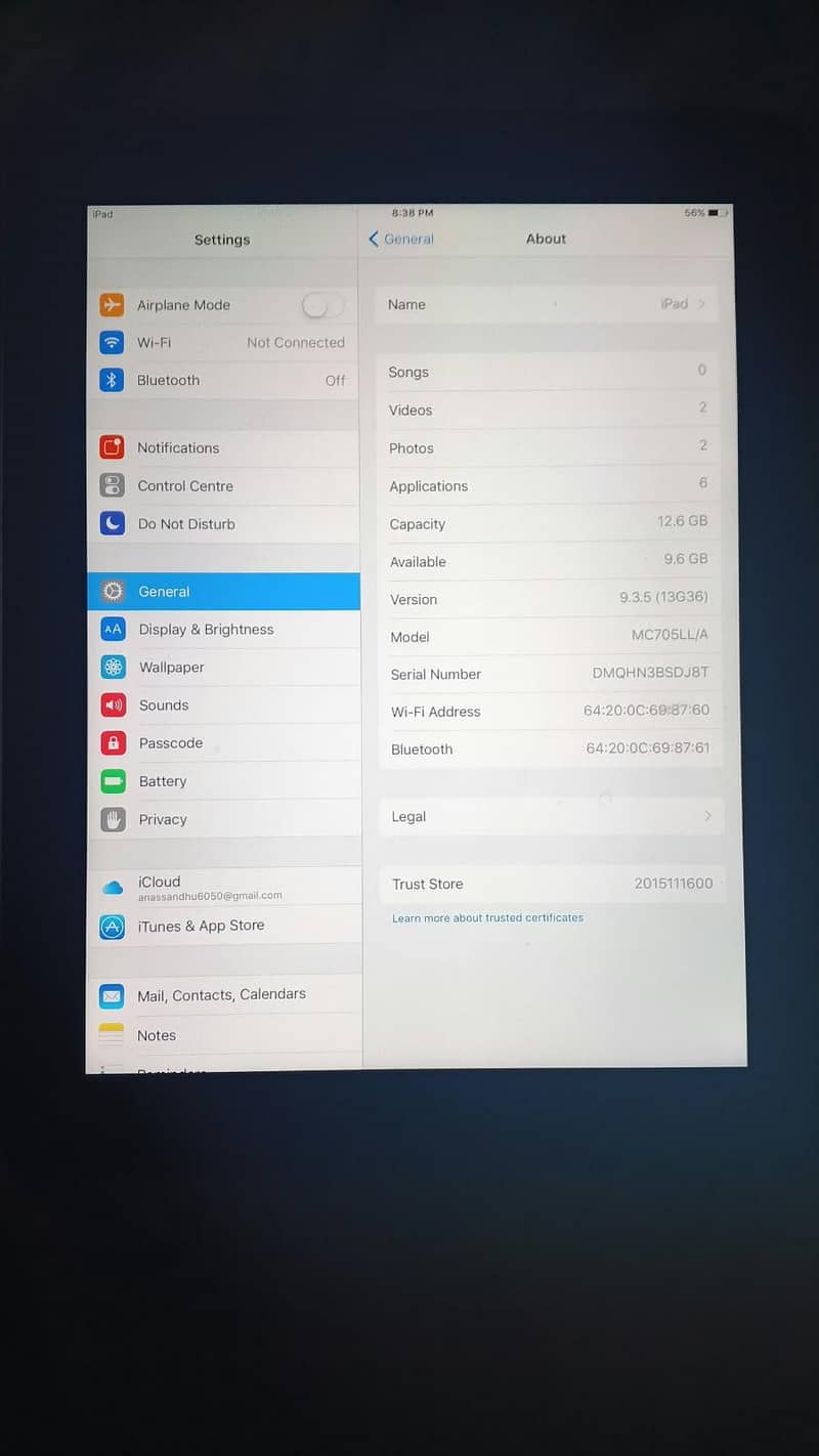 iPad condition turn by 10 1