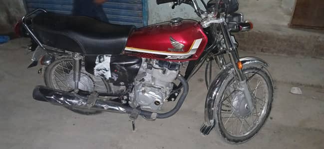 honda cg125 self start