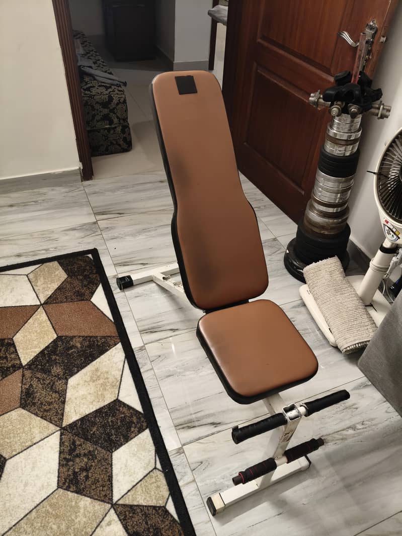 Adjustable workout bench 2