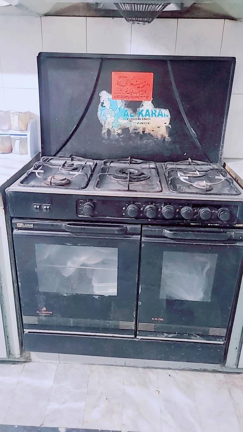 Cooking range 1