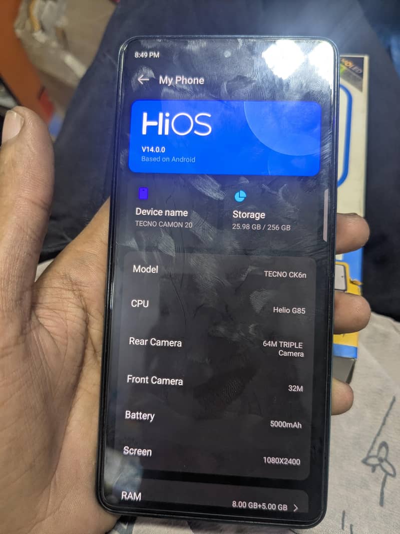 Tecno CAMON 20 5