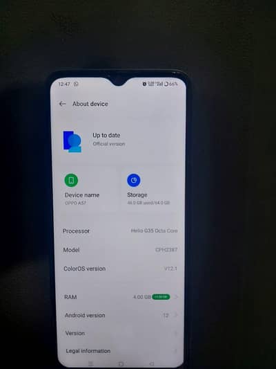 OPPO A57