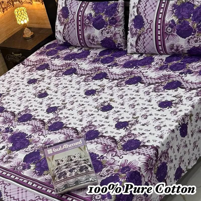Premium Quality Double Bed Sheets 5