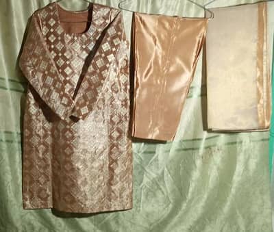 silk shalwal kameez for wedding
