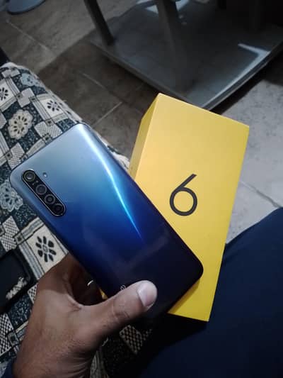 Realme 6 PTA Approved (8--128) With Box charger